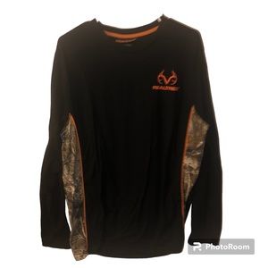 XL Black Realtree Long Sleeve